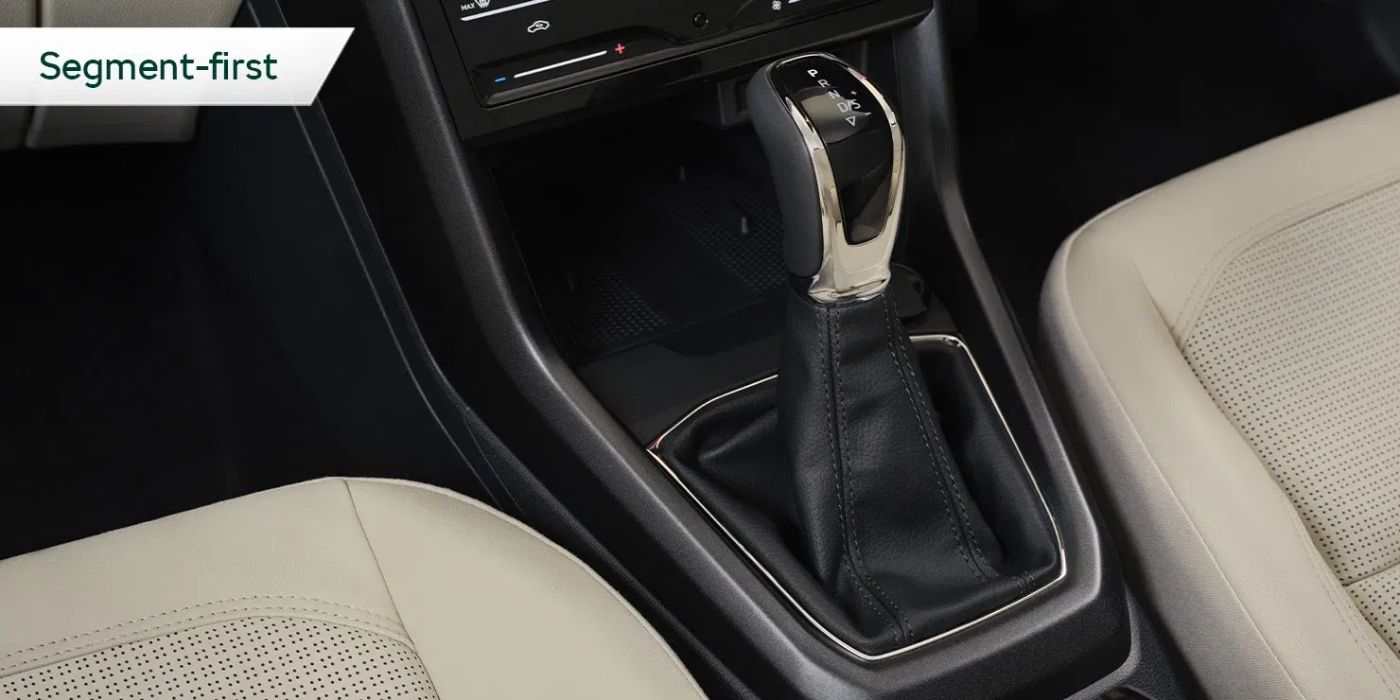 Kushaq gear shifter console